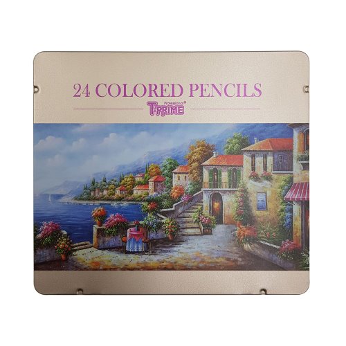 [BTT00068] 티프라임 목색연필 24색 색연필 티티 채색 색칠